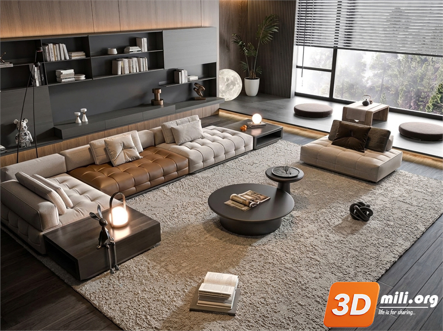 Sofa Minotti Skp Files 